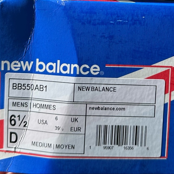 BRAND NEW. DEADSTOCK. NEW BALANCE 550 x AIME LEON DORE (ALD) BROWN 2022 - Picture 6 of 7